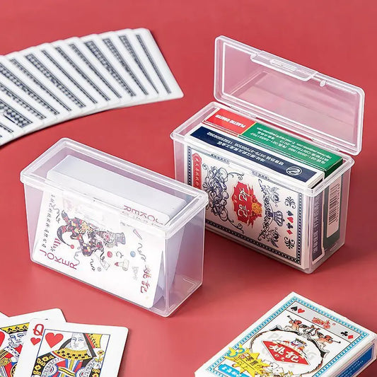 Playing Card Transparent Plastic Storage Box Ultraman Game Card ID