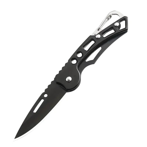 Folding Fruit Knife, Stainless Steel Outdoor Knife with Non-slip
