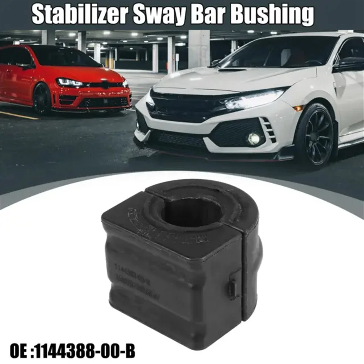 2Pcs Automobile Front Control Arm Bushing Stabilizer Bar Bushing for