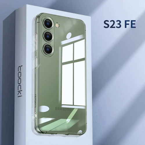 Toocki Phone Case for Samsung S24 S23 S22 S21 Plus Ultra Clear Case