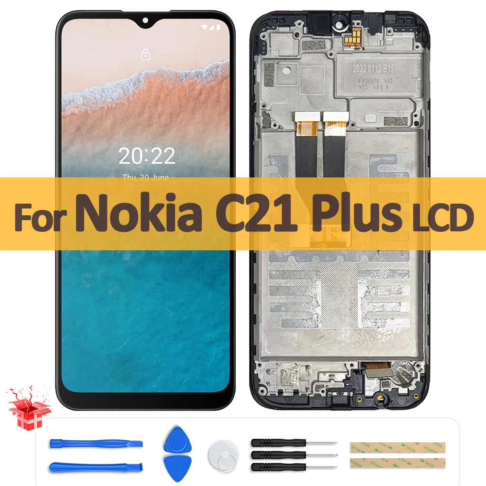 6.52" Original LCD For Nokia C21 Plus TA-1426 TA-1424 LCD Display