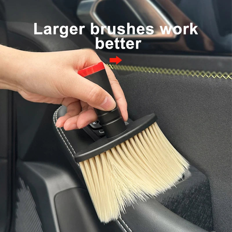 SEAMETAL Multifunctional Car Cleaning Brush Auto Air Outlet Gaps Dust