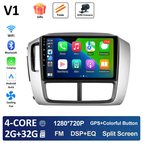 Android Smart System for Honda Pilot 1 2005 2006 - 2008 Navigation GPS