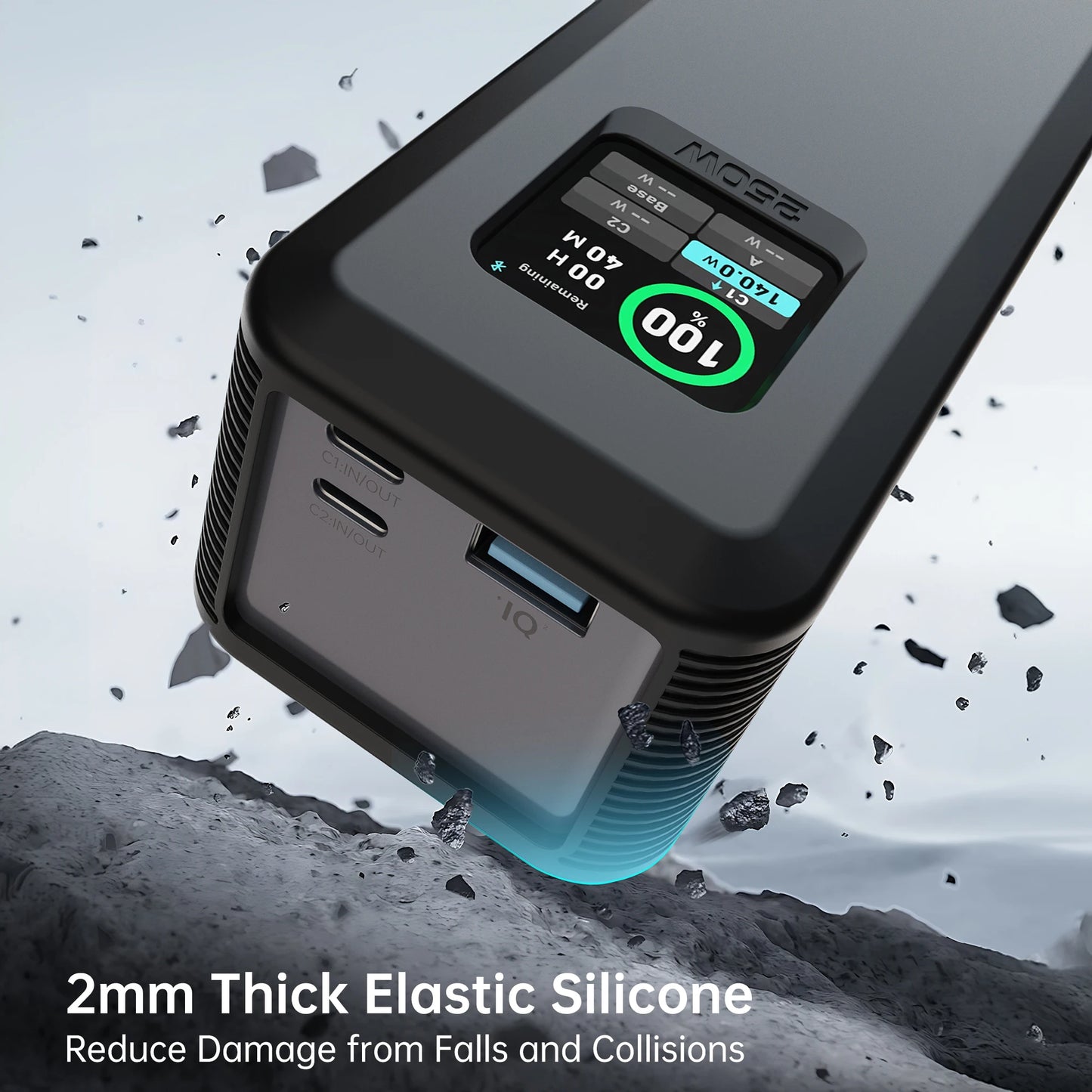 Silicone Case for Anker Prime 27,650mAh 250W/20,000mAh 200W Power Bank