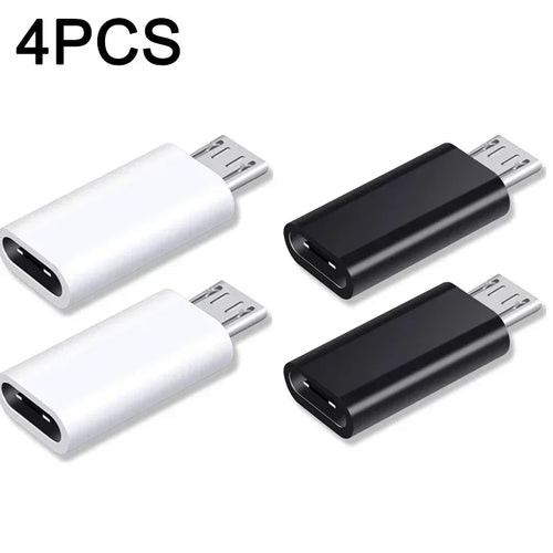 4/2/1PCS Mobile Phone Adapters Micro USB Male To Type C USB C Female