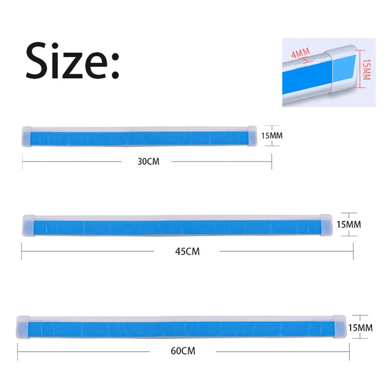 2pcs LED DRL Car Daytime Running Light Signal Lamp Flexible Decorative