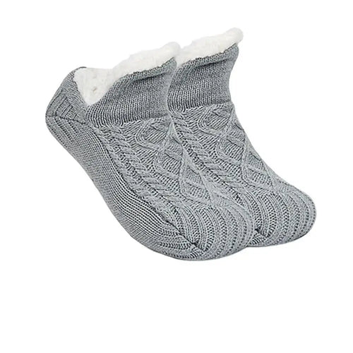 2024 New Winter Warm Floor Socks Home Fleece Slipper Women Men Snow