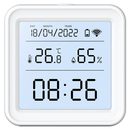 Tuya New WiFi Temperature Humidity Sensor Smart Life Backlight