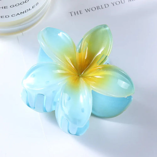 Fashion Egg Flower Hair Clips for Women Bohemia Style Flower Large