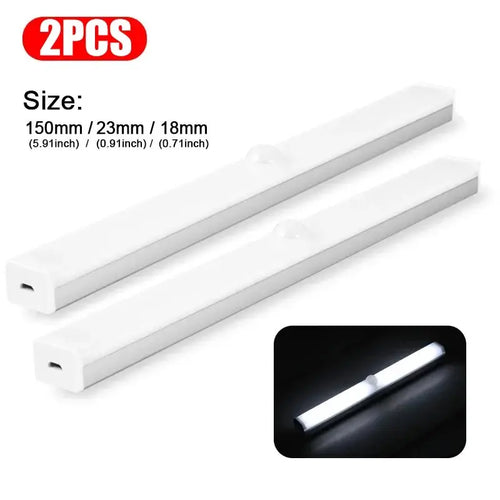 SEAMETAL Car Sensor Light for Floor Trunk Hood USB Rechargeable