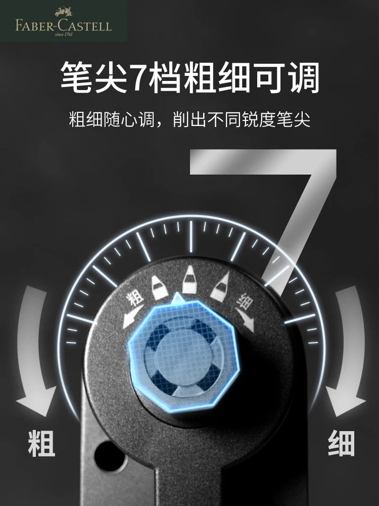 Faber Castell Artists Long Point Pencil Sharpener Manual for Art