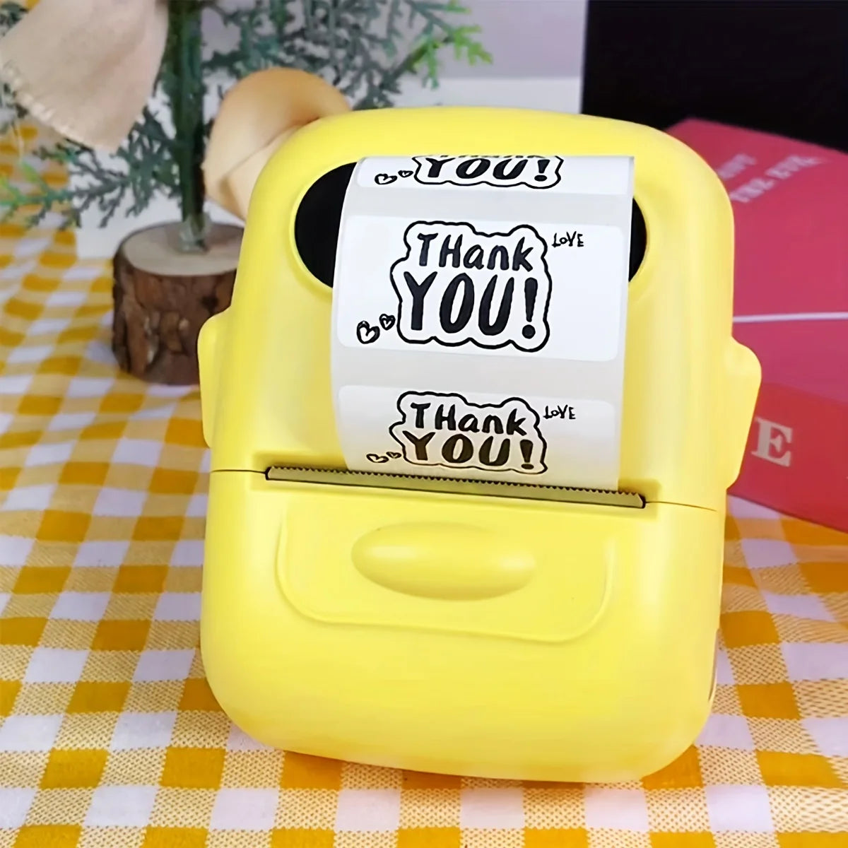 Mini Portable Wireless Label Printer - Wireless Function, Thermal