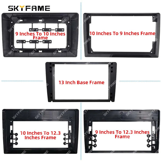 SKYFAME 12.3/9 Inch To 10 Inch To 9 Inch Transitio Frame Android Radio