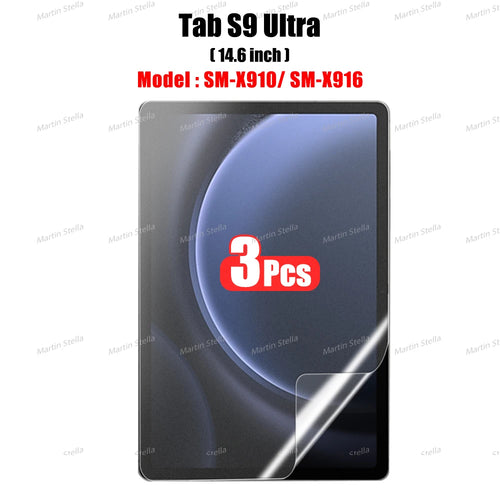 3Pcs Paper Feel Like Screen Protector for Samsung Galaxy Tab S7 S8 S9