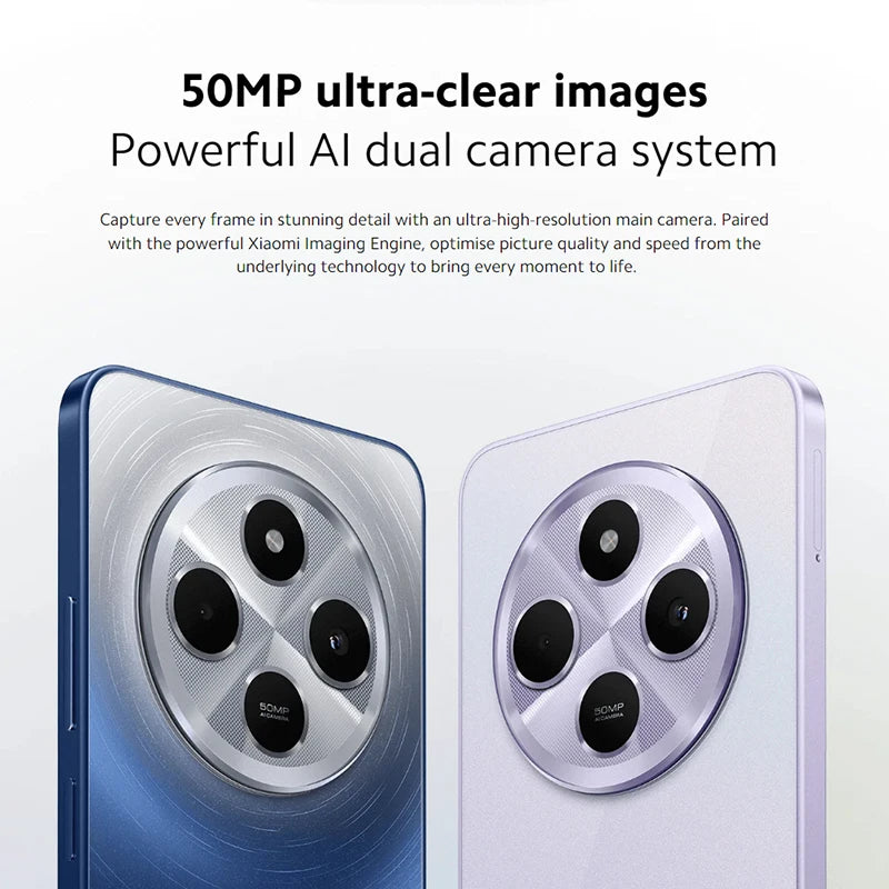 Global Version Xiaomi Redmi 14C Smartphone MediaTek Helio G81-Ultra