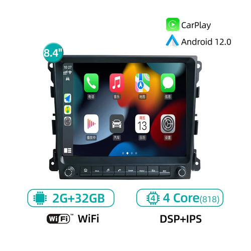 Qualcomm Car Radio For Porsche Cayenne 2011-2017 Android 12 CarPlay