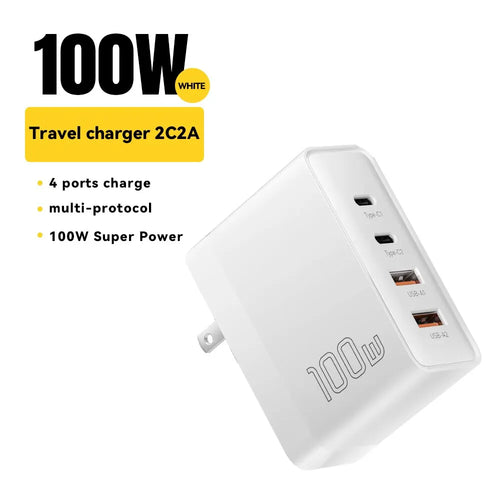 Essager 100W GaN USB Type C Caricabatterie PD QC Quick Charge 4.0 3.0