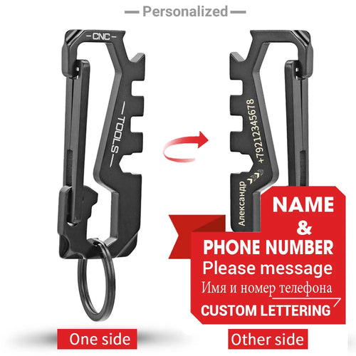 Stainless Steel Keychains Personalized Custom Lettering Keyrings