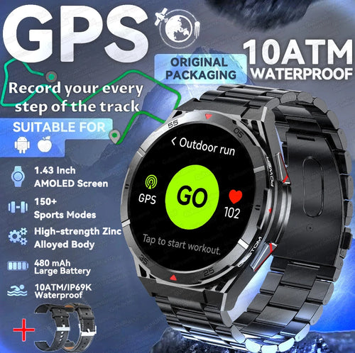 2025 New for HUAWEI Original Premium GPS SmartWatch Ultra HD AMOLED