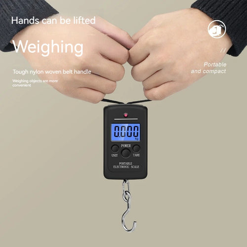 Portable Mini Hand-Held Scale Electronic Weight 40kg Luggage Scale