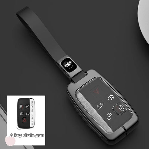Car Zinc Alloy TPU Key Case Cover Holder For Land Rover Range Rover