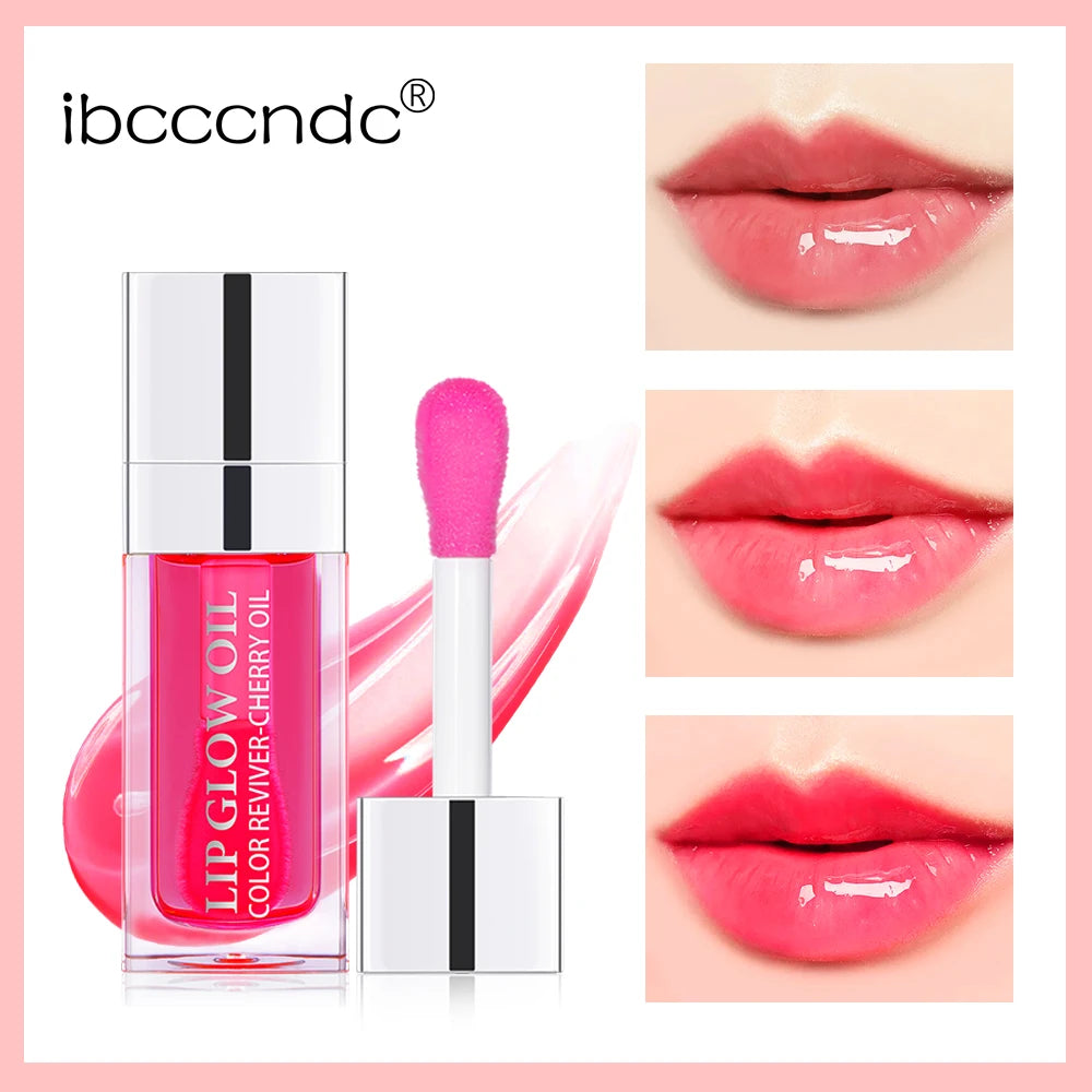 Crystal Jelly Moisturizing Lip Oil Plumping Lip Gloss Makeup Sexy