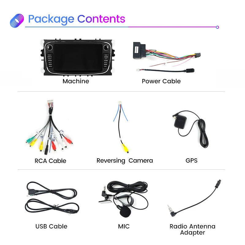 MEKEDE Android WIFI GPS Screen For Ford Focus 2 3 4 mk2 Kuga Mondeo