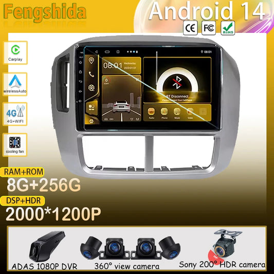 Car Video Android For Honda Pilot 1 2005 - 2008 Auto Radio No 2din