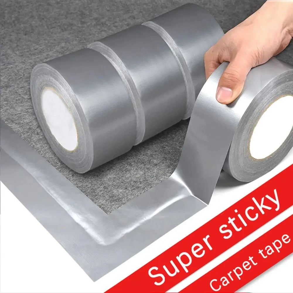 Super Sticky Cloth Duct Tape Carpet Binding Floor Waterproof Heavy