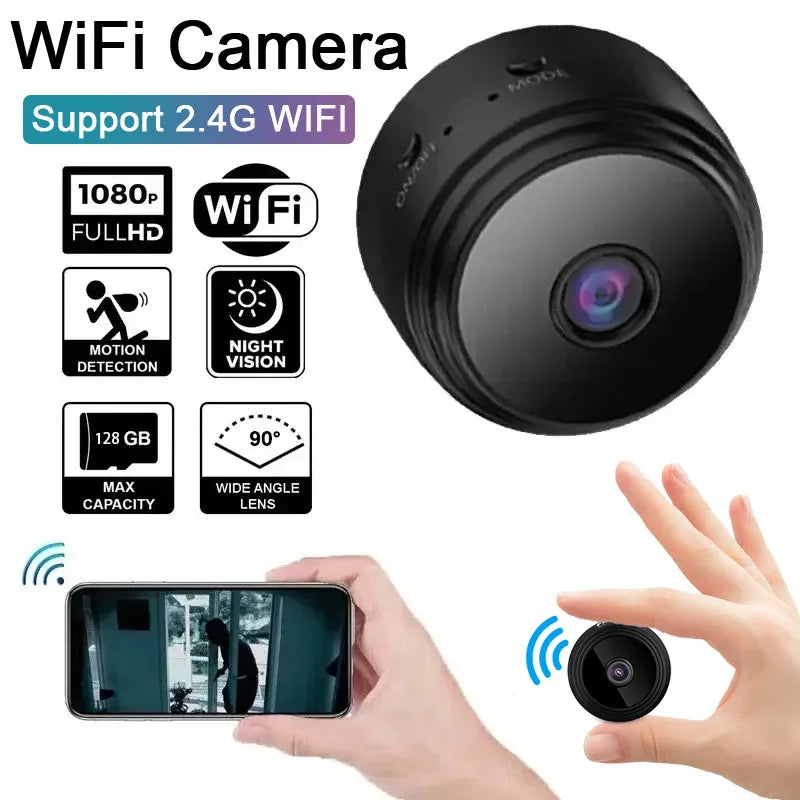 A9 WiFi Mini Camera 1080P Intelligent Home Security IP WiFi Camera
