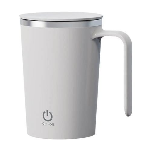 Automatic Stirring Cup Magnetic Mug 400ml Stainless Steel Coffee