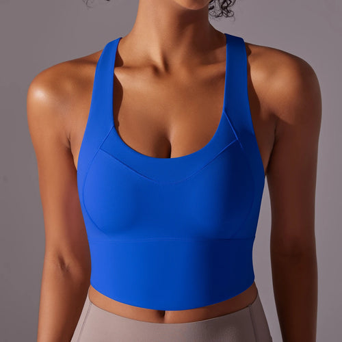 Nylon Sexy Women's Sports Bra Top Women Tight Elastic Gym Sport Yoga