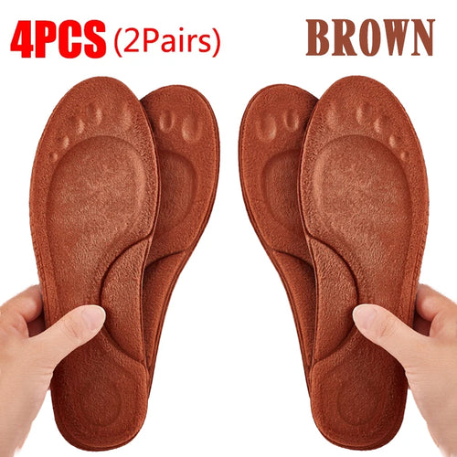 PU Feet Sole Soft Orthopedic Sport Insoles for Breathable Shock