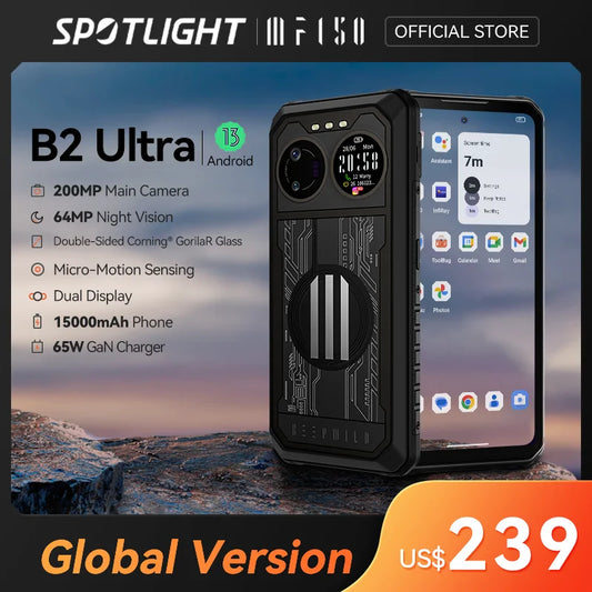 [World Premiere] IIIF150 B2 Ultra Rugged Machine 15000mAh 120Hz 6.8''