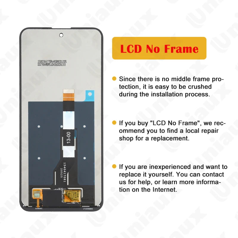 LCD Display Touch Screen Digitizer Assembly Replacement, Original for