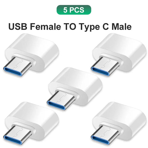 NNBILI Type C to USB Adapter 3.0 USB-C 3.1Male OTG A Female Data