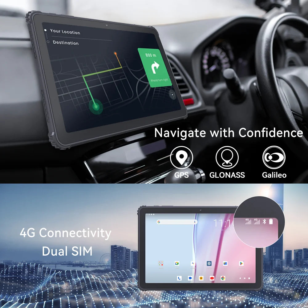 Cubot TAB KINGKONG, Rugged Tablet Android 13, IP68 Waterproof, 16GB