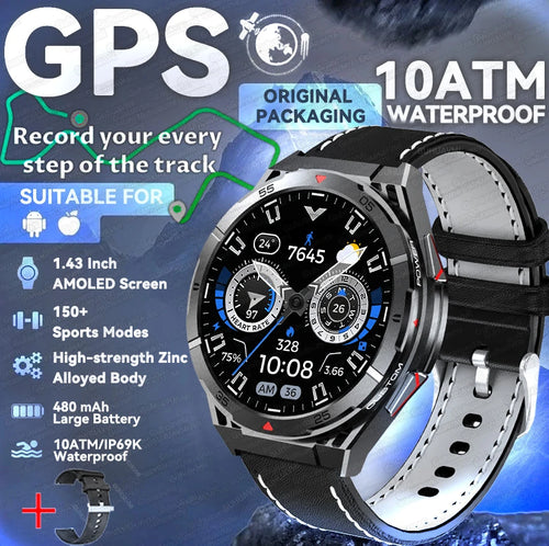 2025 New for HUAWEI Original Premium GPS SmartWatch Ultra HD AMOLED