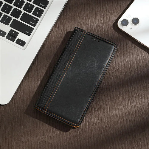 14C Leather Flip Case For Xiaomi Redmi 14C Phone Case Etui Redmi 14C