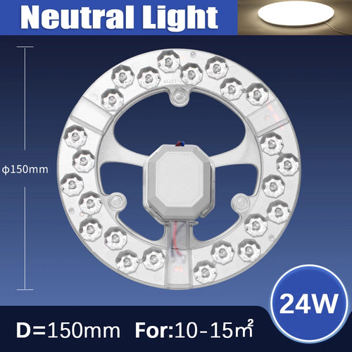 LED Panel Light 220V-240V Ceiling Light LED Module 24W-120W Round Ring
