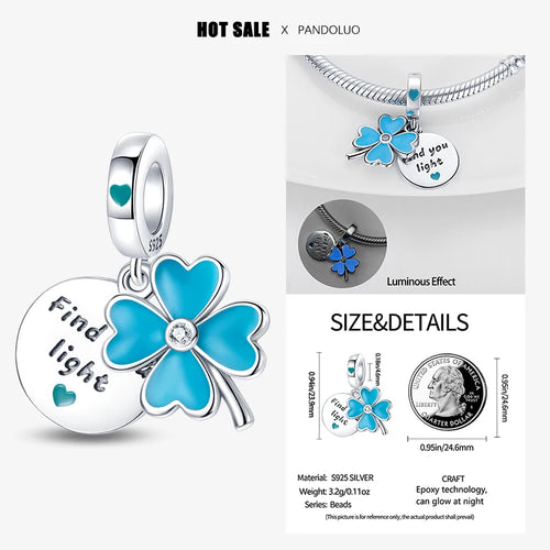 Sterling Silver 925 Devil Eye Charm Owl Miracle Beads Suitable for