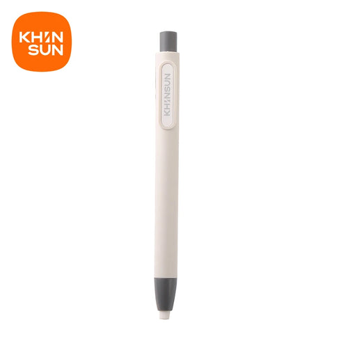 KHINSUN Press Retractable Pencil Eraser Correction Supplies Pen Style