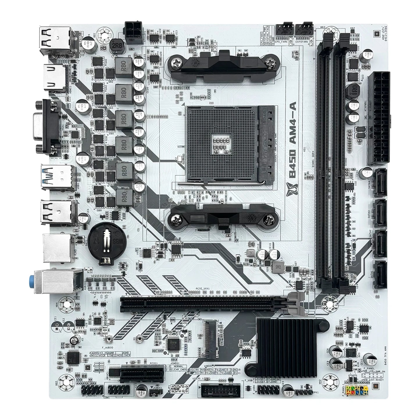 MACHINIST B450 Motherboard AMD Processor Dual-channel DDR4 Memory AM4