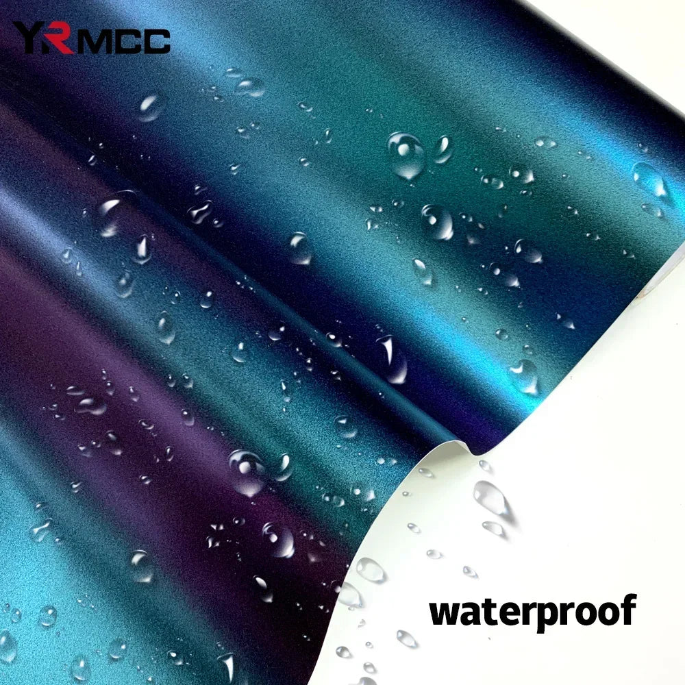 Car Stickers Glossy Matt Chameleon Vinyl Wrap Film Waterproof Sticker