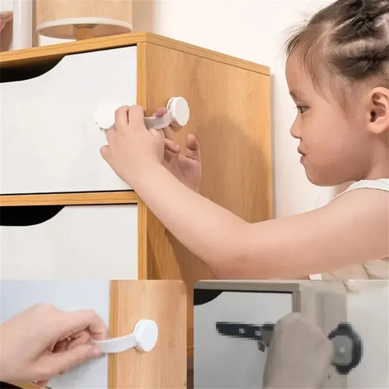 4/6Pcs/Lot Child Lock Protection Of Children Baby Drawer Anti-opening