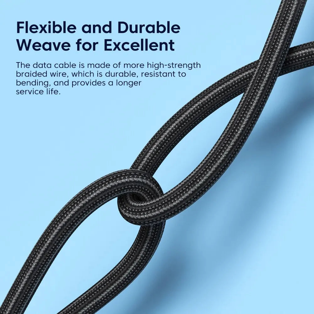 Toocki 6A USB C Cable 90 Degree For OPPO 100W Fast Charging Cord For