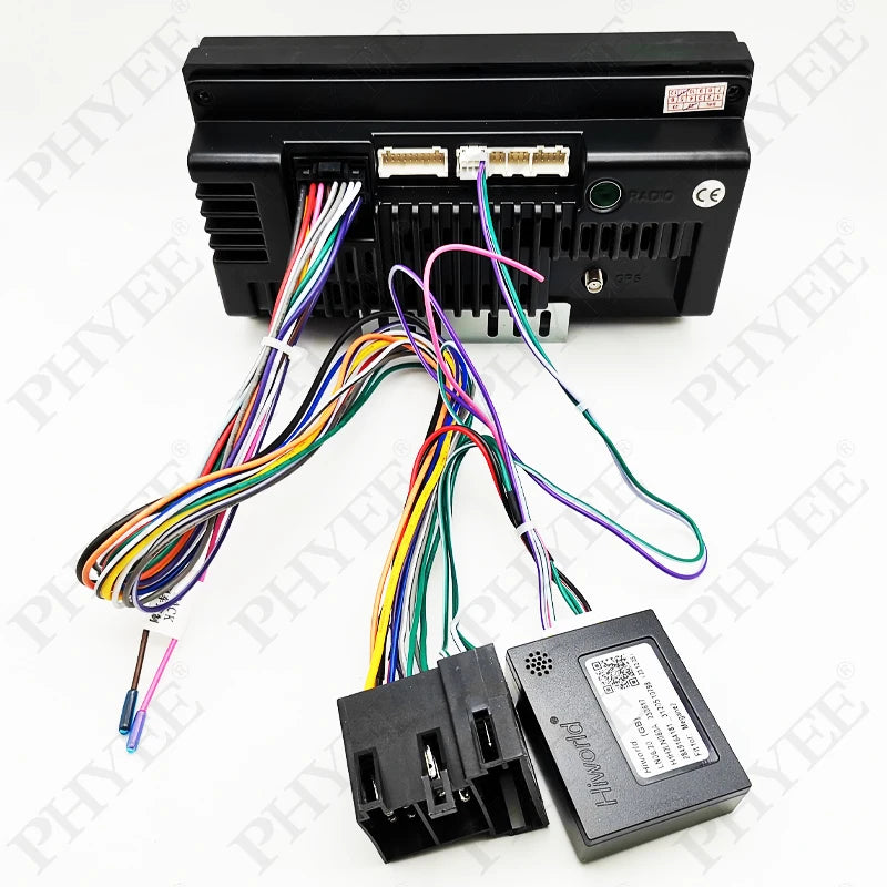 CAN Bus Decoder, 16 Pin to ISO Radio Harness Adapter, Car Android