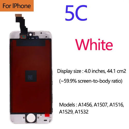 AAA+++ Quality For iPhone 5 5s 5c 6 7 LCD Display Touch Screen For 6s