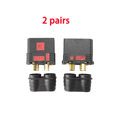 2/5/10pair QS8-S Heavy Duty Battery Connector Anti-Spark Gold