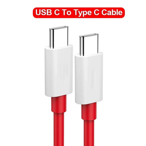 PD 65W Supervooc Fast Charger Cable For Oneplus Ace 12 11 10T 9 8T 7T